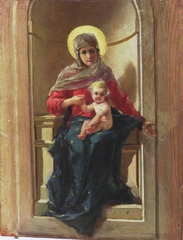 Madinna col Bambino - Museo Civico di Crema e del Cremasco